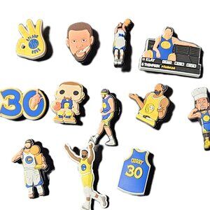 NBA Basketball Golden State Shoe Charms - Steph Curry